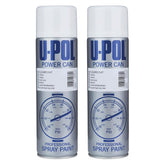 2X Upol Power Can Clearcoat Aerosol Spray 500ml Spray Paint